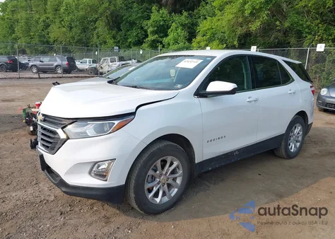 2020 Chevrolet Equinox Awd Lt 1.5L Turbo из США, поврежденный, VIN 3GNAXUEV3LS712616